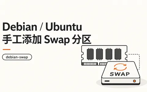 Debian / Ubuntu 手工添加 Swap 分区