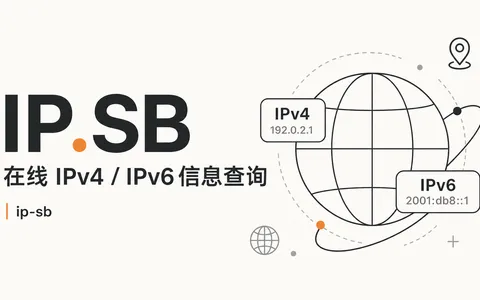 IP.SB - 在线 IPv4 / IPv6 信息查询