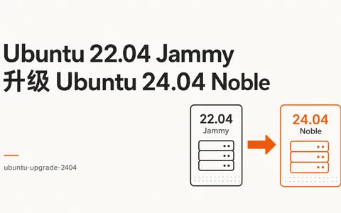Ubuntu 22.04 Jammy 升级 Ubuntu 24.04 Noble